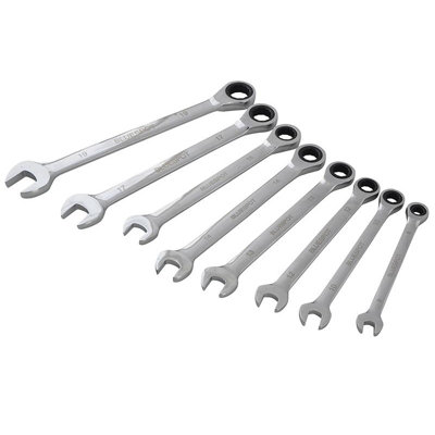 Bluespot Tools Ratchet Spanner Set, 8 Piece 5063750417783 - Image 4