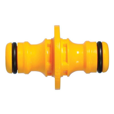 B&Q -  2291 Double Male Connector 12.5mm (1/2In) Multi Colour (12.5mm (1/2 In))