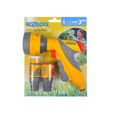 B&Q -  Multi Spray Gun Plus Multi Colour (Starter Set)