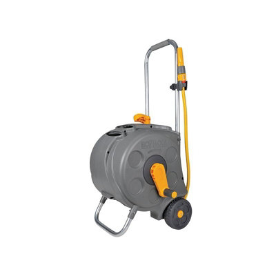B&Q -  2416 Freestanding Compact Hose Reel + 30M Of 12.5mm Hose Multi Colour (One Size)