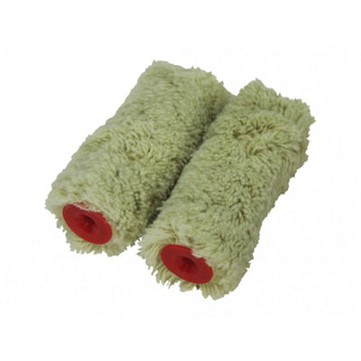 Faithfull Masonry Mini Roller Refill (Pack 2) Multi Colour (100mm (4In)) from B&Q