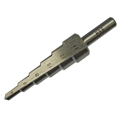 Faithfull Hss Step Drill Bit Multi Colour (414mm) from B&Q