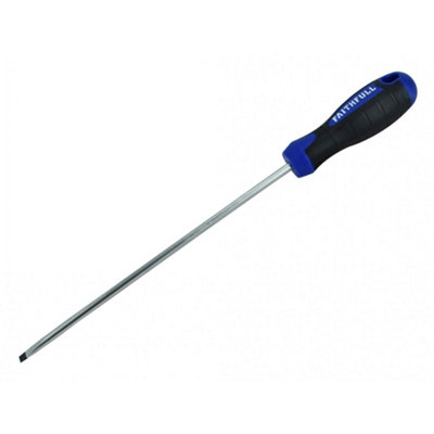 Faithfull Soft Grip ScrewdriverParallel Slotted Multi Colour (200mm X 5.5mm) from B&Q