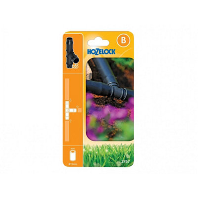 Hozelock T-Piece Multi Colour (13mmPack Of 5) from B&Q