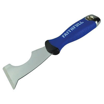 Faithfull Soft Grip Decorator's 4-In-1 Tool Multi Colour (One Size) from B&Q
