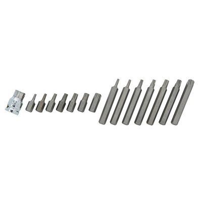 B&Q Bluespot Tools Torx Bit Set, Piece Multi Colour (One ) Size 15