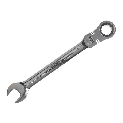 Faithfull Flex Head Ratchet Combination Spanner Multi Colour (16mm) from B&Q