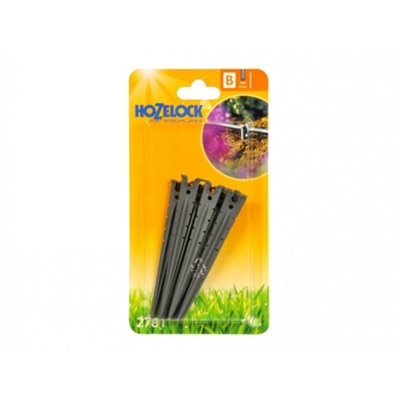 B&Q -  Tube Stake Multi Colour (4mmPack Of 12)