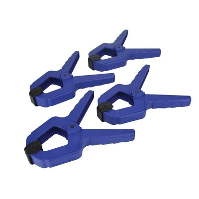Faithfull Spring Clamps (Pack 4) Multi Colour (50mm (2In)) from B&Q