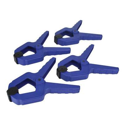 Faithfull Spring Clamps (Pack 4) Multi Colour (75mm (3In)) from B&Q
