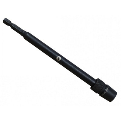 B&Q Forgefix Forgefast Quick-Release Impact Chuck Phosphate (1/4In X 150Mm) Black