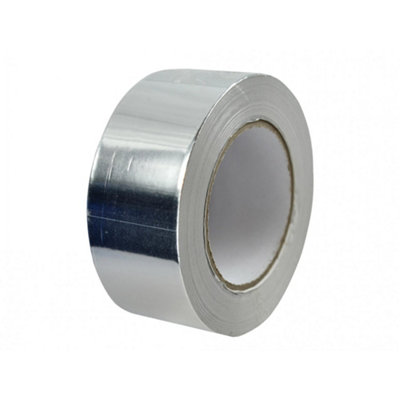 Faithfull Aluminium Foil Tape 50mm X 45.7M Multi Colour (One Size) from B&Q