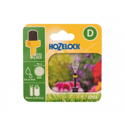 Hozelock 2797 Mist Micro Spray Jet (Pack 12) - Multi Colour - Pack Of 12 - Multi Colour - Image 4