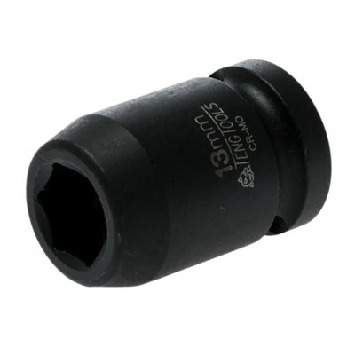  - Teng Hexagon 6-Point Impact Socket Multi Colour (13mm)