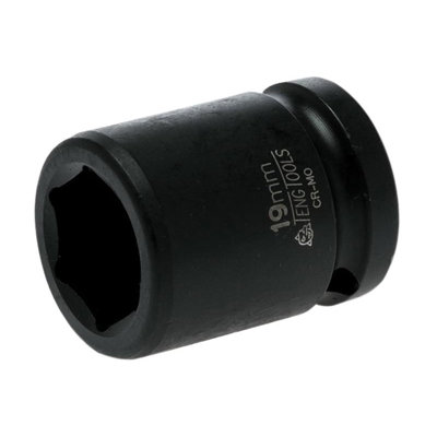 Teng Hexagon 6-Point Impact Socket Multi Colour (19mm) from B&Q