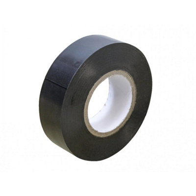 Faithfull Black Pvc Electrical Tape Multi Colour (Black)