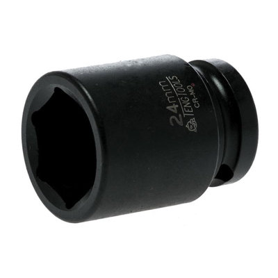  - Teng Hexagon 6-Point Impact Socket Multi Colour (24mm)