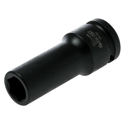  - Teng Hexagon 6-Point Deep Impact Socket Multi Colour (15mm)