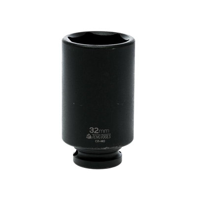  - Teng Hexagon 6-Point Deep Impact Socket Multi Colour (32mm)