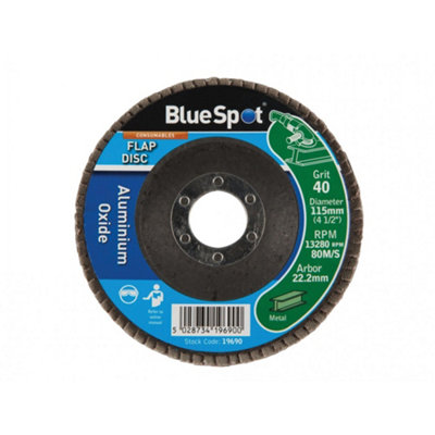 Bluespot Tools Sanding Flap Disc A - Multi Colour - Image 4