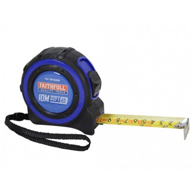 B&Q -  Trade Tape Measure Multi Colour (10M/33Ft)