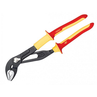 Bahco Vde Quick-Adjust Water Pump Pliers 250mm44mm Capacity Multi Colour (One Size) from B&Q