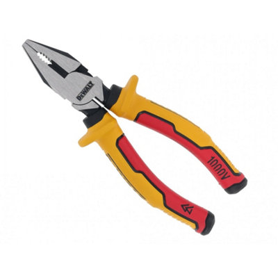 Dewalt Hand Tools Vde Combination Pliers 160mm Multi Colour (One Size) from B&Q