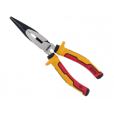  - Dewalt Hand Tools Vde Long Nose Pliers 200mm Multi Colour (One Size)