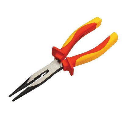 Faithfull Vde Long Nose Pliers Multi Colour (200mm (8In)) from B&Q