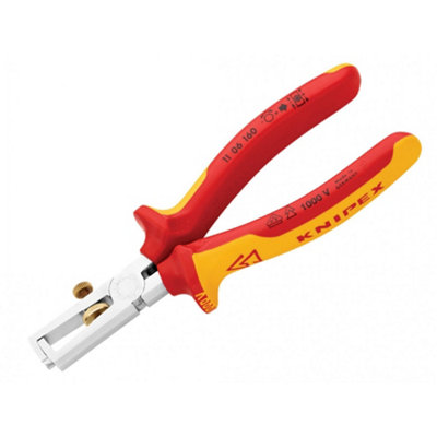 Knipex Vde Insulation Strippers 160mm Multi Colour (One Size) from B&Q