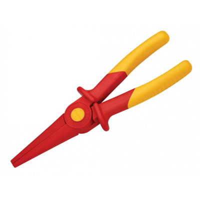 B&Q -  Long Nose Plastic Insulated Pliers 220mm Multi Colour (One Size)
