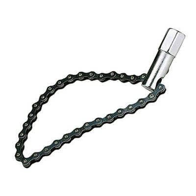 Teng 9120 Oil Filter Wrench Chain Strap 120mm Cap 1/2In Drive Multi Colour (One Size) from B&Q