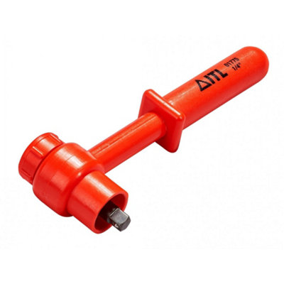 Itl Insulated Insulated 1/4In Drive Reversible Ratchet Multi Colour (One Size) from B&Q
