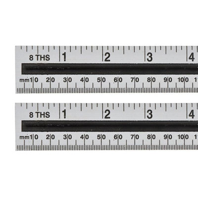 Bluespot Tools Aluminium Ruler Multi Colour (300mm (12In)) from B&Q