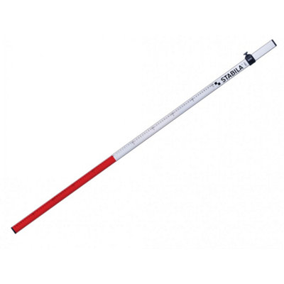 Stabila Nl Telescopic Levelling Rod 2.4M Multi Colour (One Size) from B&Q