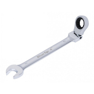 B&Q -  Flexible Head Ratchet Spanner Multi Colour (19mm)