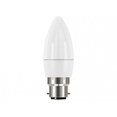 Energizer Led Opal Candle Non-Dimmable Bulb Multi Colour (Bc (B22) 250 Lumen 3.4W) from B&Q