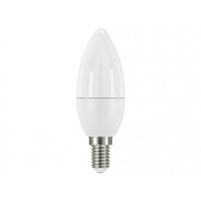 Energizer Led Opal Candle Non-Dimmable Bulb Multi Colour (Ses (E14) 250 Lumen 3.4W) from B&Q