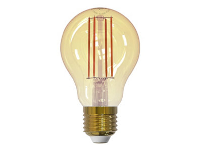 Link2Home Wi-Fi Led Filament Dimmable Bulbs Multi Colour (Es (E27) Gls 470 Lm 5.5W)