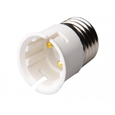 Dencon E27 To B22 Adaptor White Multi Colour (One Size) from B&Q