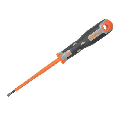 Bahco Tekno+ Vde Slotted Screwdrivers 1000V Multi Colour (4.0mm X 100mm) from B&Q