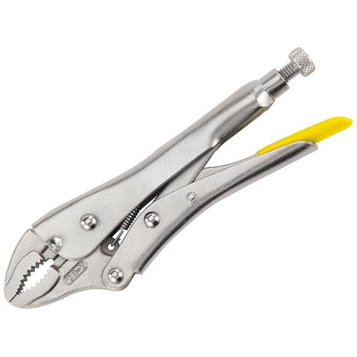 Stanley Hand Tools Curved Jaw Locking Pliers - Multi Colour - Image 4