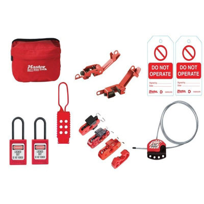 Master Lock General Maintenance Lockout Kit11 Piece Multi Colour (One Size) from B&Q