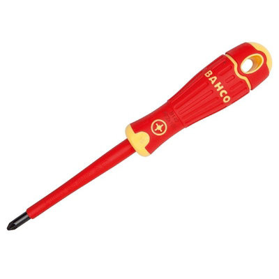 Bahco Bahcofit Vde Insulated Pozidriv Screwdriver Multi Colour (Pz2 X 100mm) from B&Q