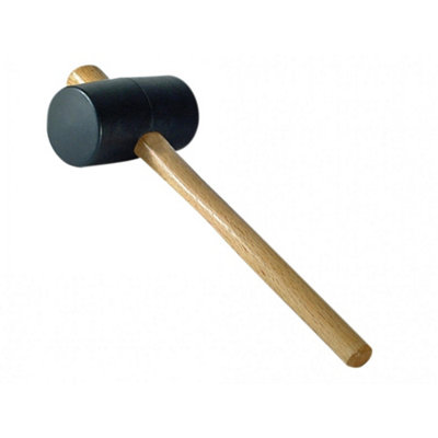 Faithfull Rubber Mallet Black (76mm (3In)) from B&Q