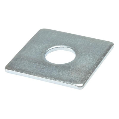 Forgefix Square Plate WashersZp Multi Colour (50 X 50 X 16mm) from B&Q