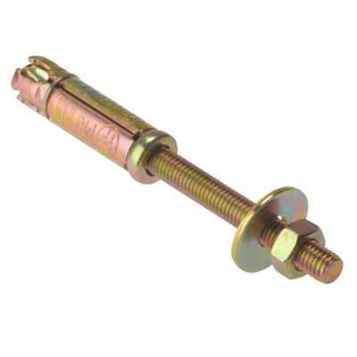 Forgefix Masonry AnchorsProjecting BoltZyp Multi Colour (M8 X 80) from B&Q