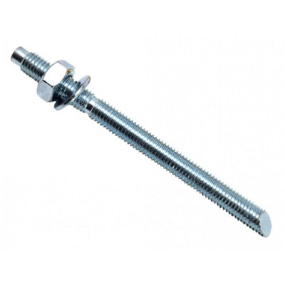 Masonmate Zinc Plated Stud Zinc Plated (M10) from B&Q