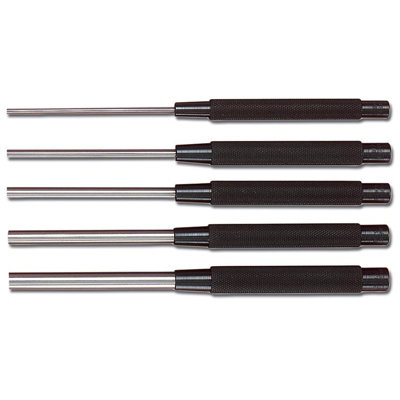 Starrett 248A Series Long Pin Punches Multi Colour (5 Piece Set) from B&Q