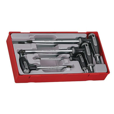 Teng Tttx7 Tx/tpx Torx T-Handle Screwdriver Set7 Piece Multi Colour (One Size) from B&Q